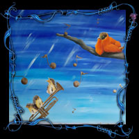 L'imperturbable(60 x 80 cm )