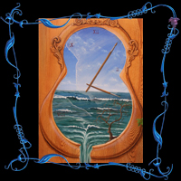 La fuite du temps toile (60 x 80 cm )