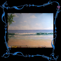 Fresque murale N°1 (La plage)