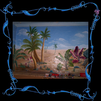 Fresque murale N°2 (Oasis)
