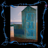 Fresque murale N°4 (Cabane de plage)