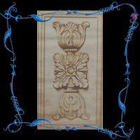 Ornementation, moulures et fausse pierre